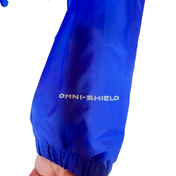 Columbia like new‎ windbreaker unisex hood zip down waterproof packable jacket - Picture 7 of 9